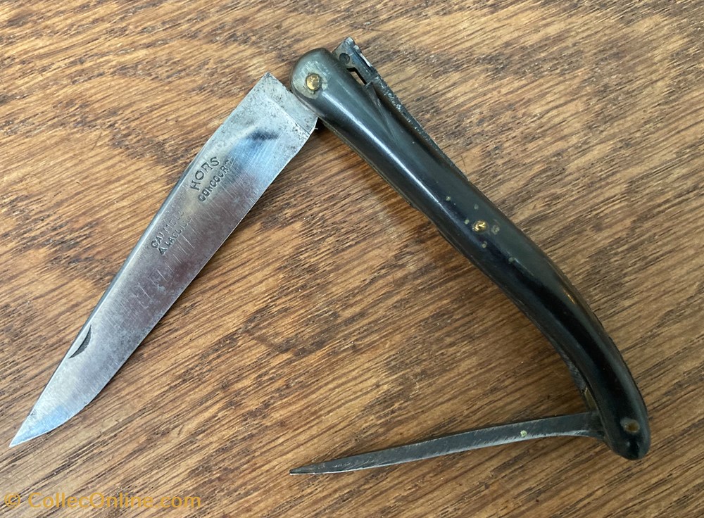 couteaux poches laguiole deux pieces 11 cm