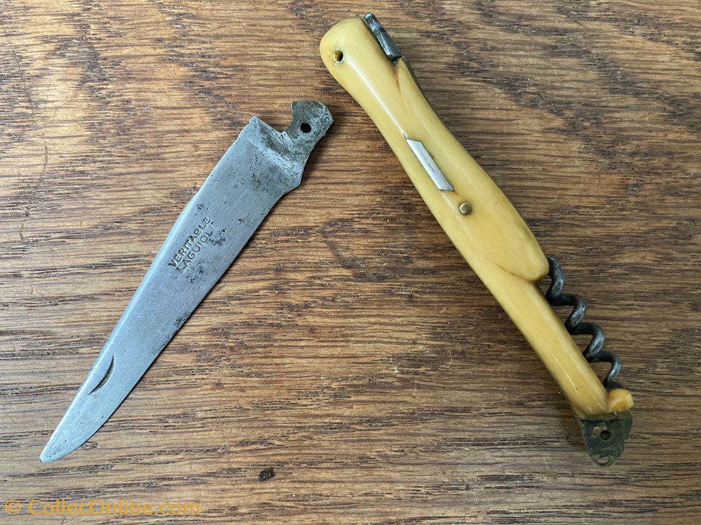 couteaux de poches laguiole 11 cm crocombette