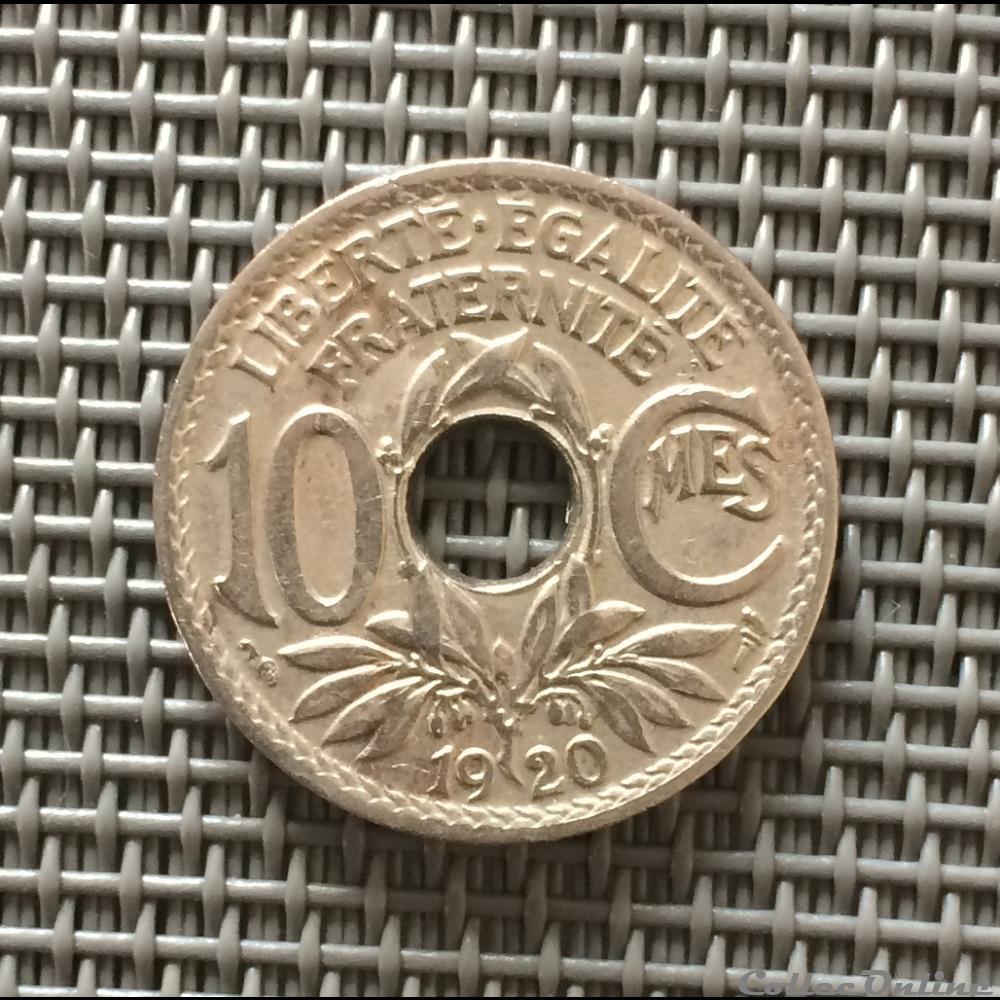 10 centimes 1920 monnaie france moderne 10 centimes 1920