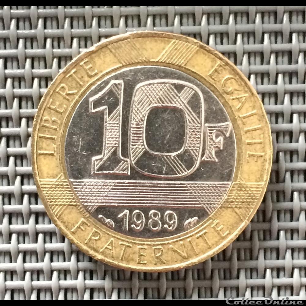 10 francs 1989 monnaie france moderne 10 francs 1989