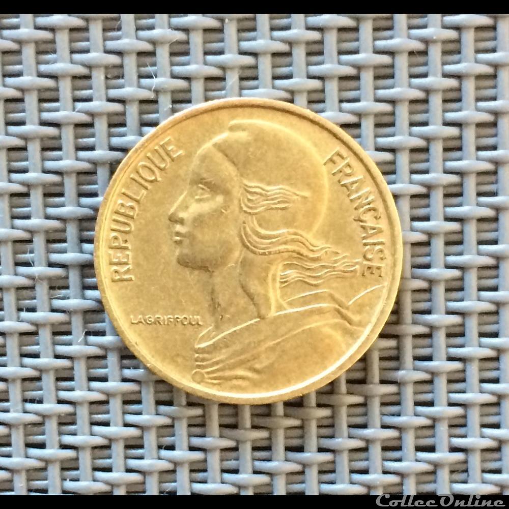5 centimes 1968 marianne monnaie france moderne 5 centimes 1968 marianne