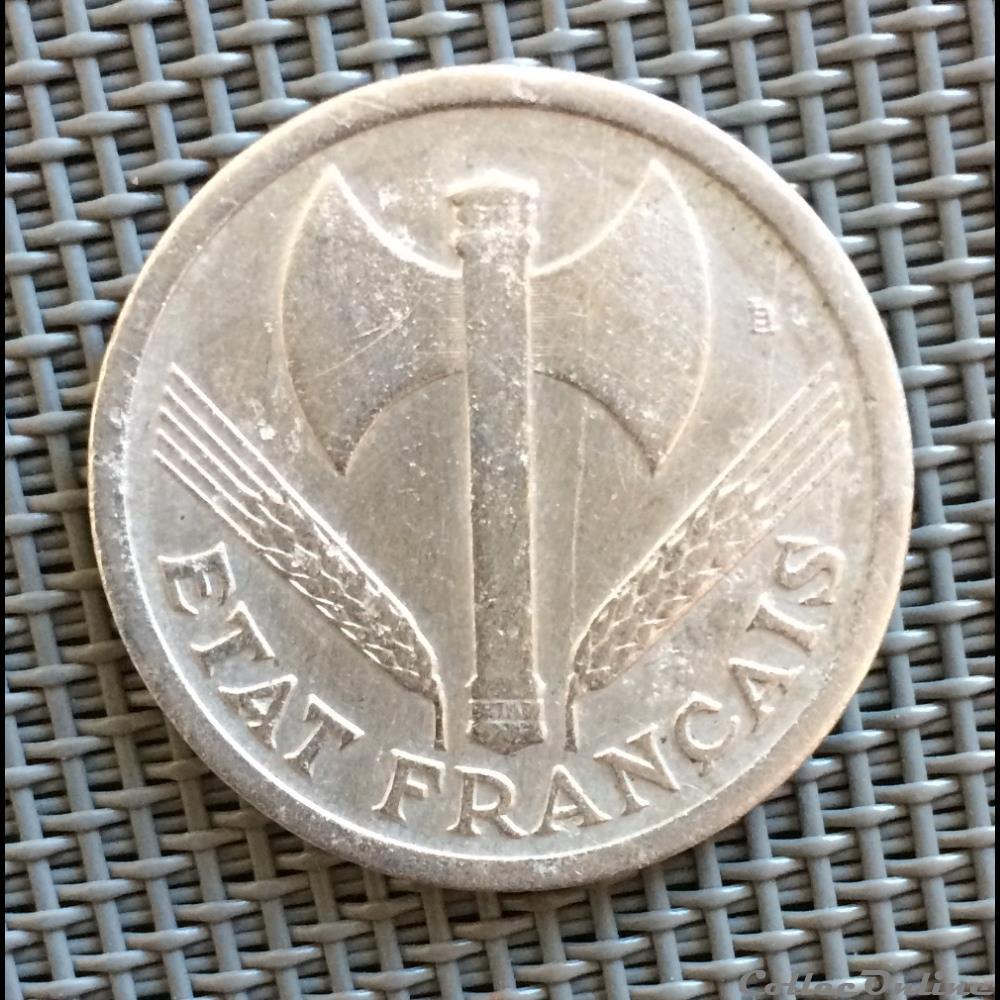 2 francs 1943 Bazor monnaie france moderne 2 francs 1943 bazor