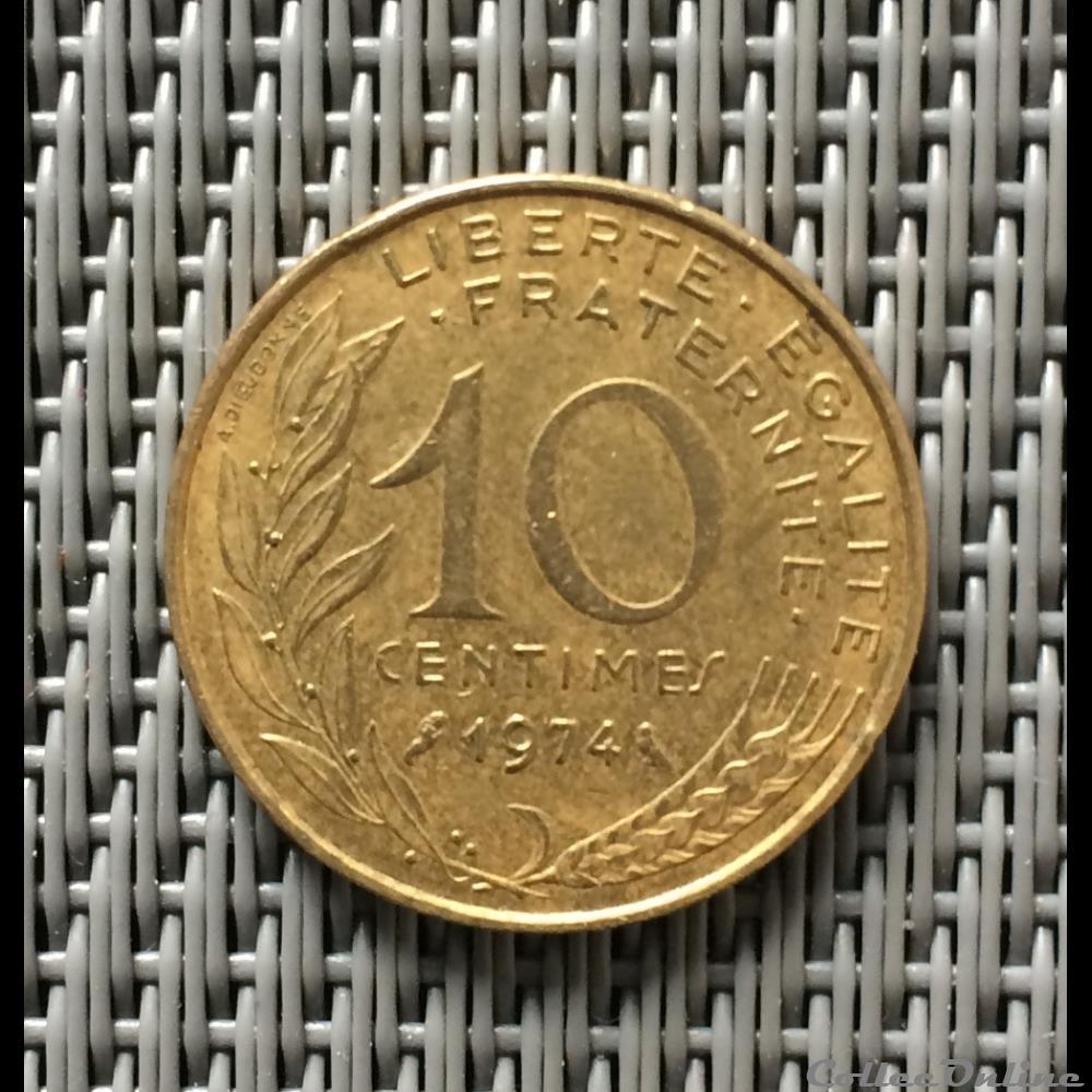 10 centimes 1974 marianne monnaie france moderne 10 centimes 1974 marianne