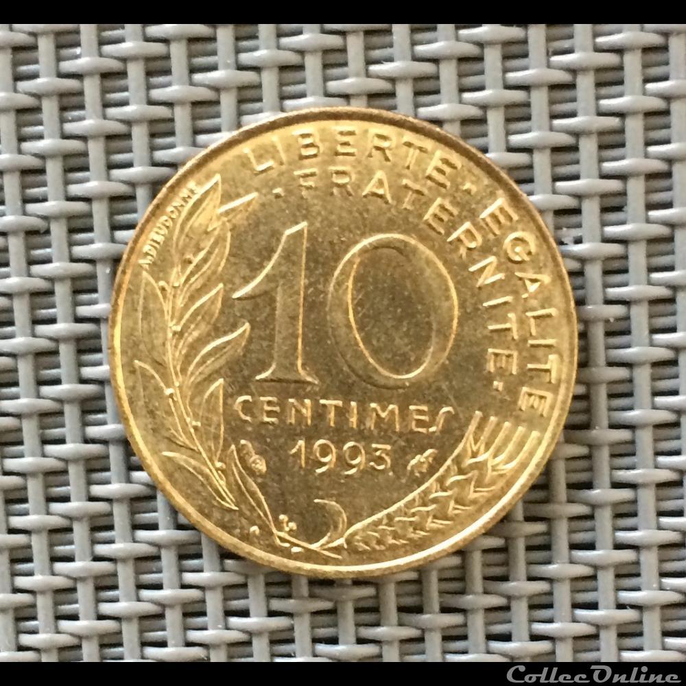 monnaie france moderne 10 centimes 1993 marianne