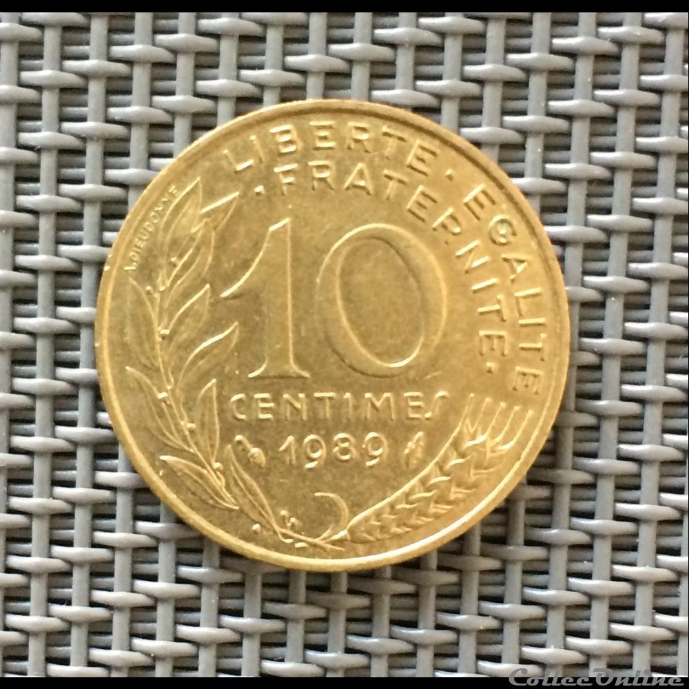 10 centimes 1989 marianne monnaie france moderne 10 centimes 1989 marianne