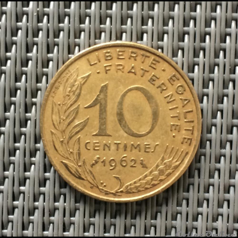 10 centimes 1962 marianne monnaie france moderne 10 centimes 1962 marianne