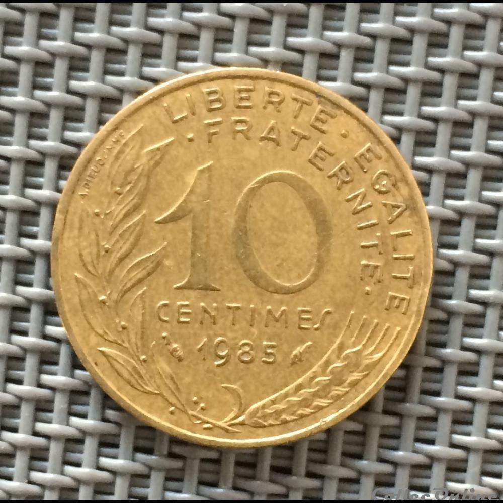 10 centimes 1985 marianne monnaie france moderne 10 centimes 1985 marianne