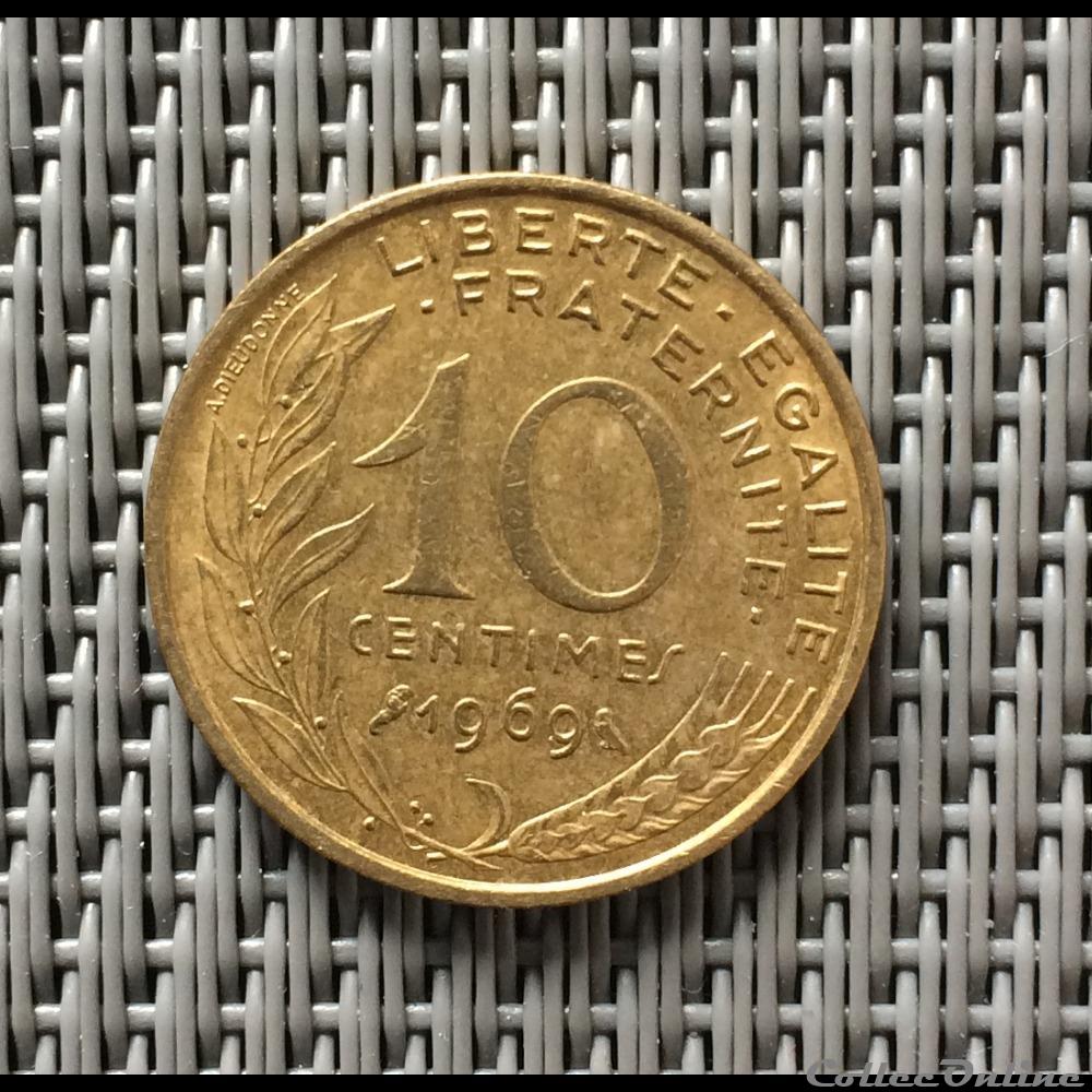 10 centimes 1969 marianne monnaie france moderne 10 centimes 1969 marianne