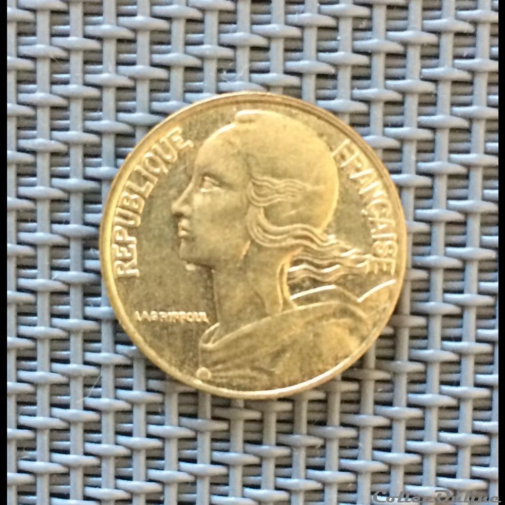 5 centimes 1993 marianne 3 plis monnaie france moderne 5 centimes 1993 marianne 3 plis