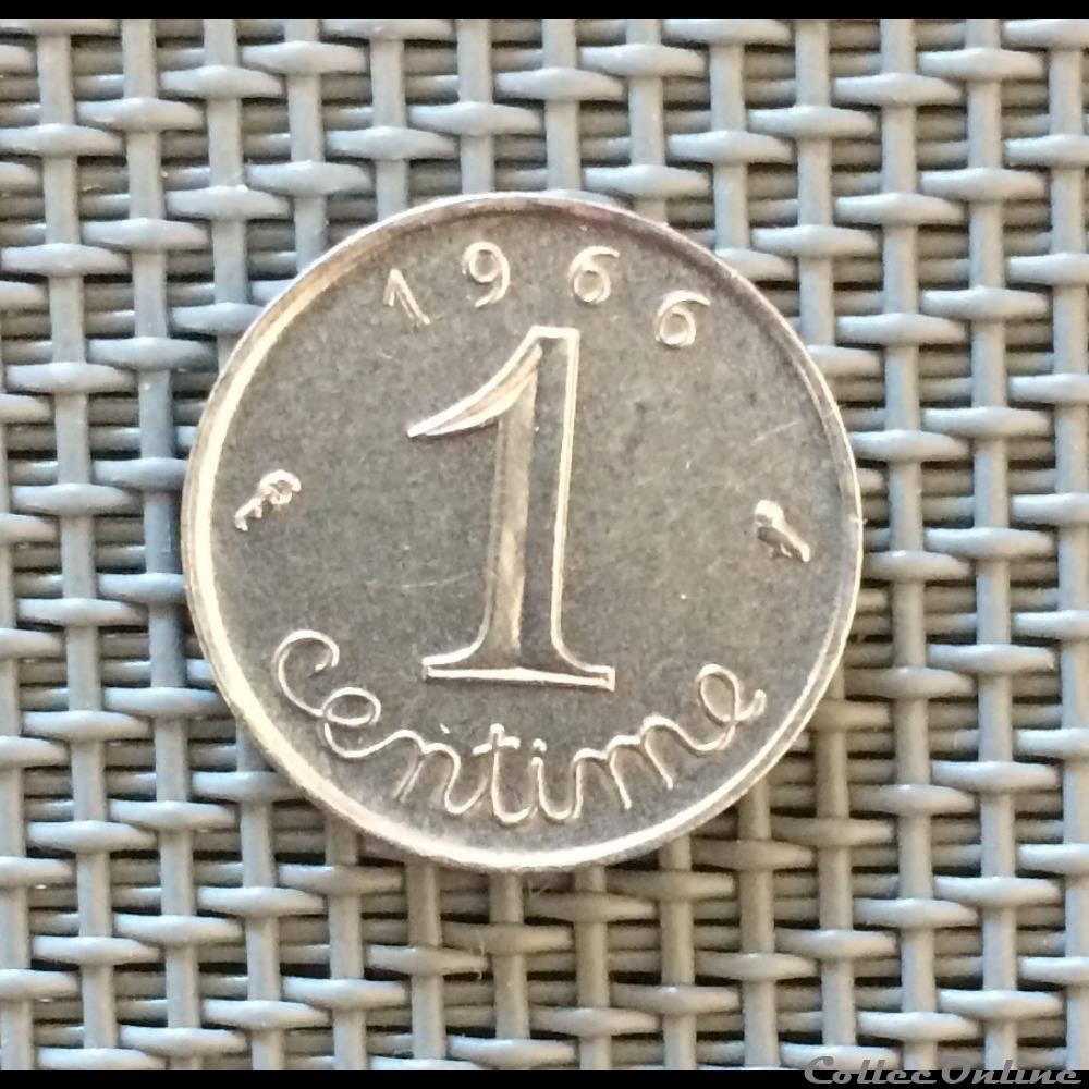 1 centime 1966 épi monnaie france moderne 1 centime 1966 epi
