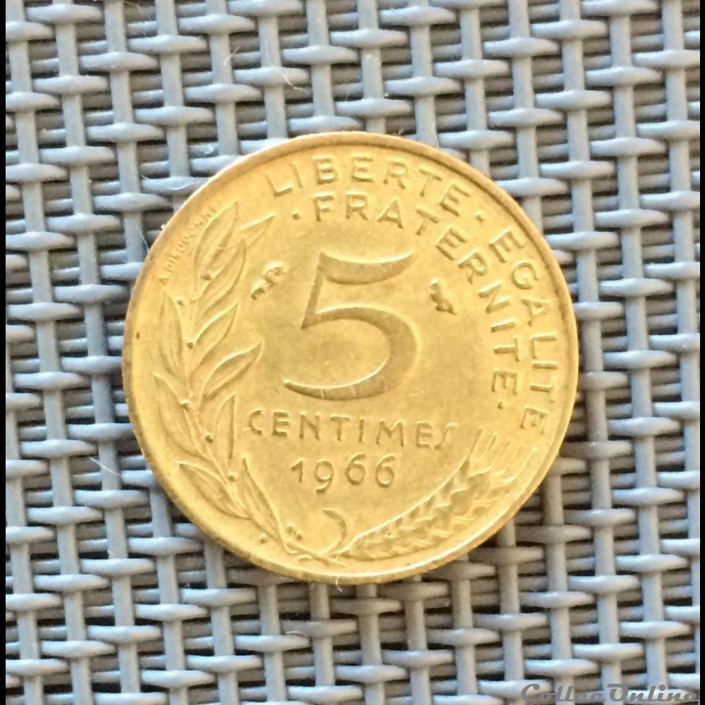 5 centimes 1966 marianne monnaie france moderne 5 centimes 1966 marianne