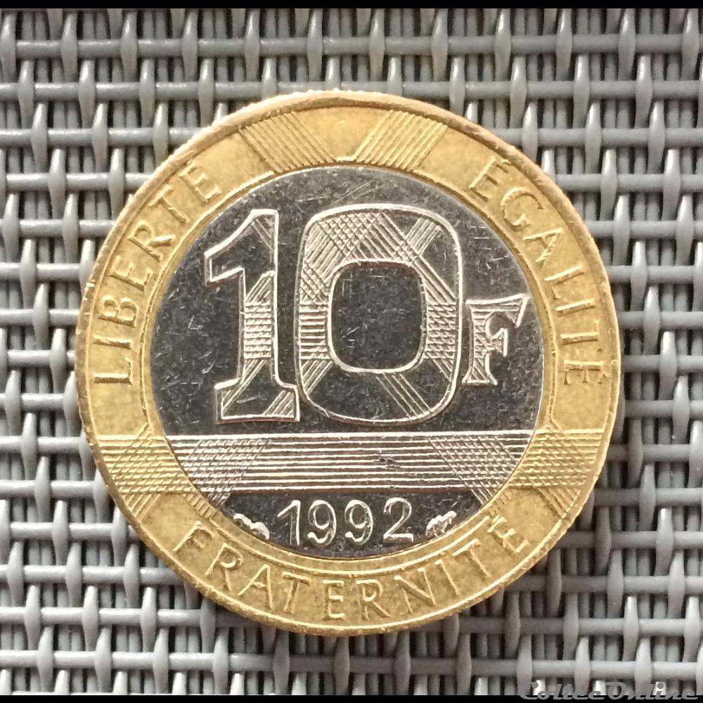 10 francs 1992 monnaie france moderne 10 francs 1992