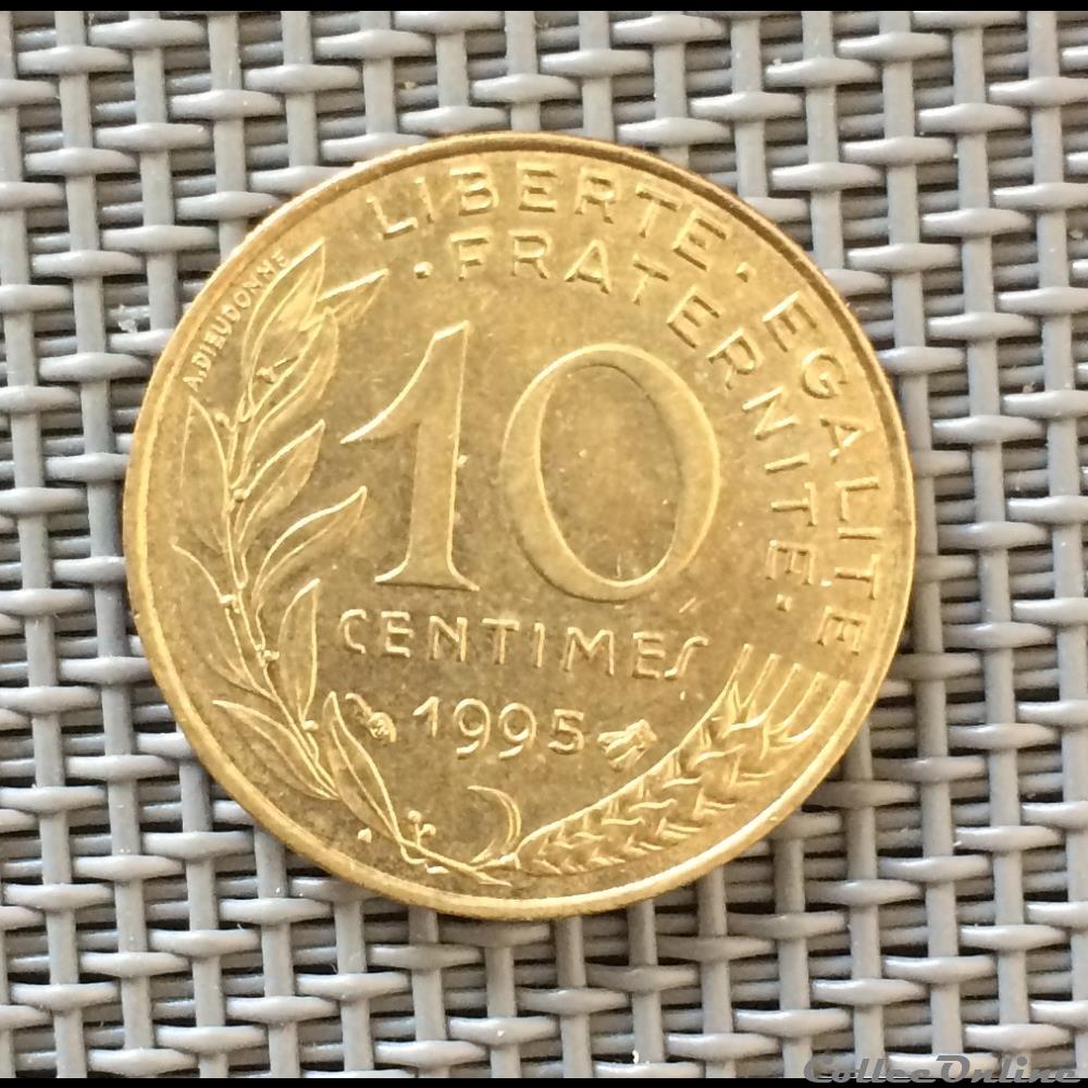 10 centimes 1995 marianne monnaie france moderne 10 centimes 1995 marianne