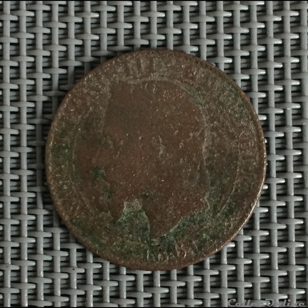 5 centimes 1861 BB Napoléon III tête laurée monnaie france moderne 5 centimes 1861 bb napoleon iii tete lauree