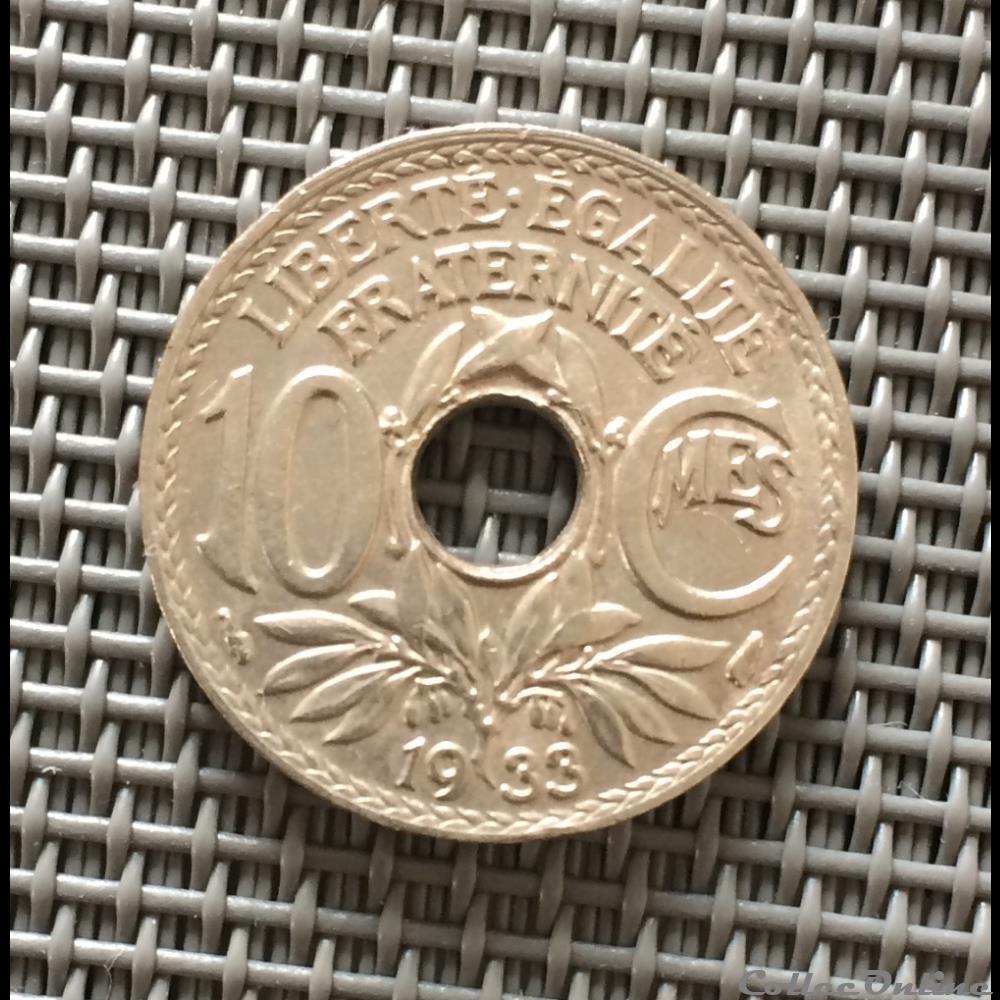 10 centimes 1933 monnaie france moderne 10 centimes 1933