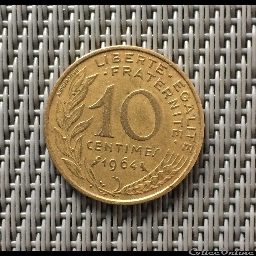 monnaie france moderne 10 centimes 1964 marianne