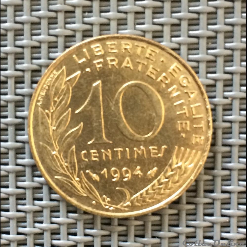 10 centimes 1994 marianne dauphin monnaie france moderne 10 centimes 1994 marianne dauphin
