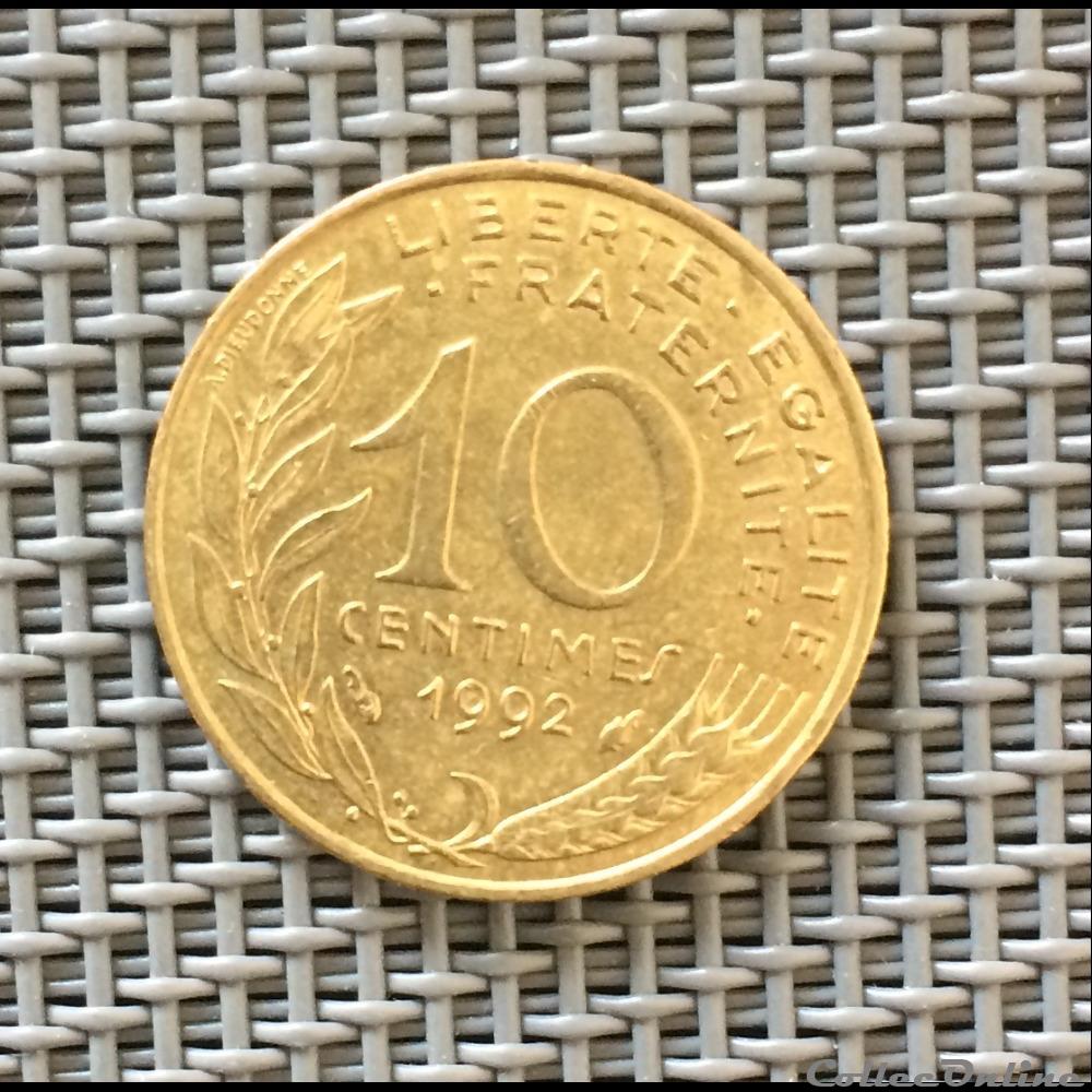 10 centimes 1992 marianne monnaie france moderne 10 centimes 1992 marianne