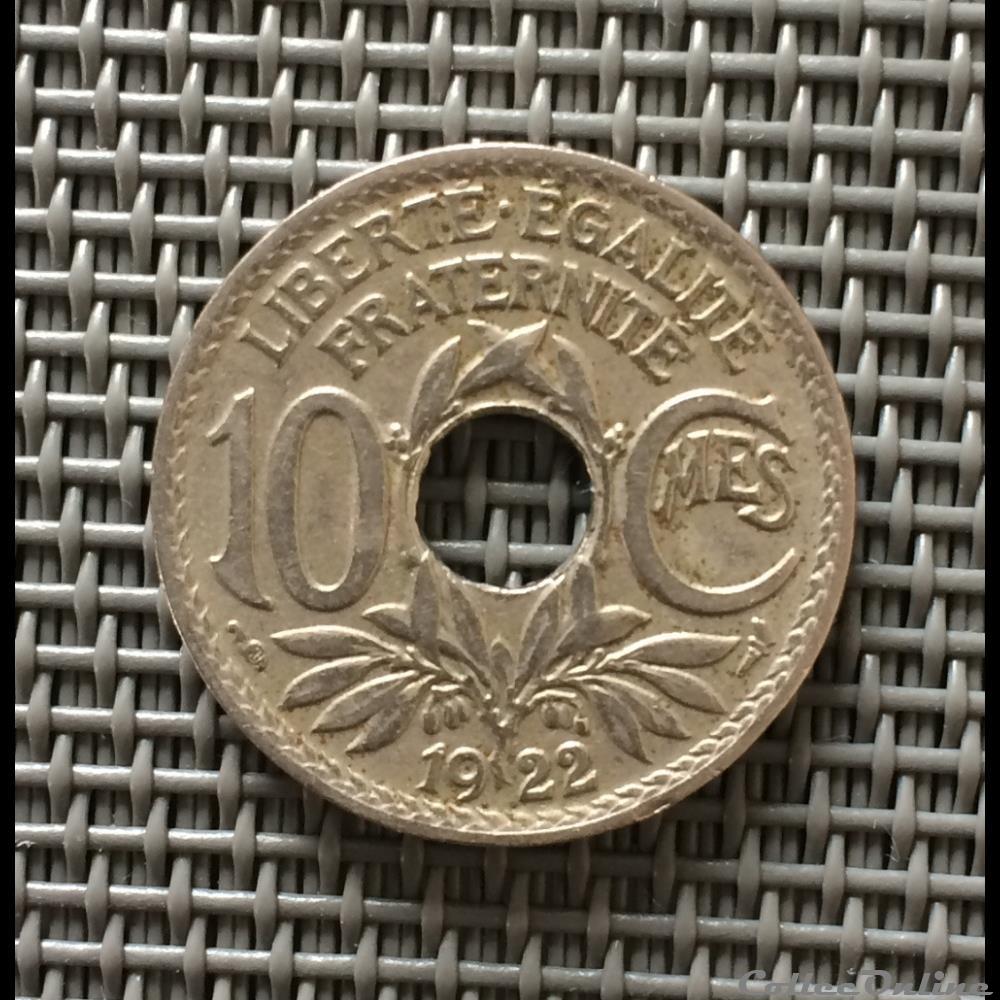10 centimes 1922 corne d'abondance monnaie france moderne 10 centimes 1922 corne abondance