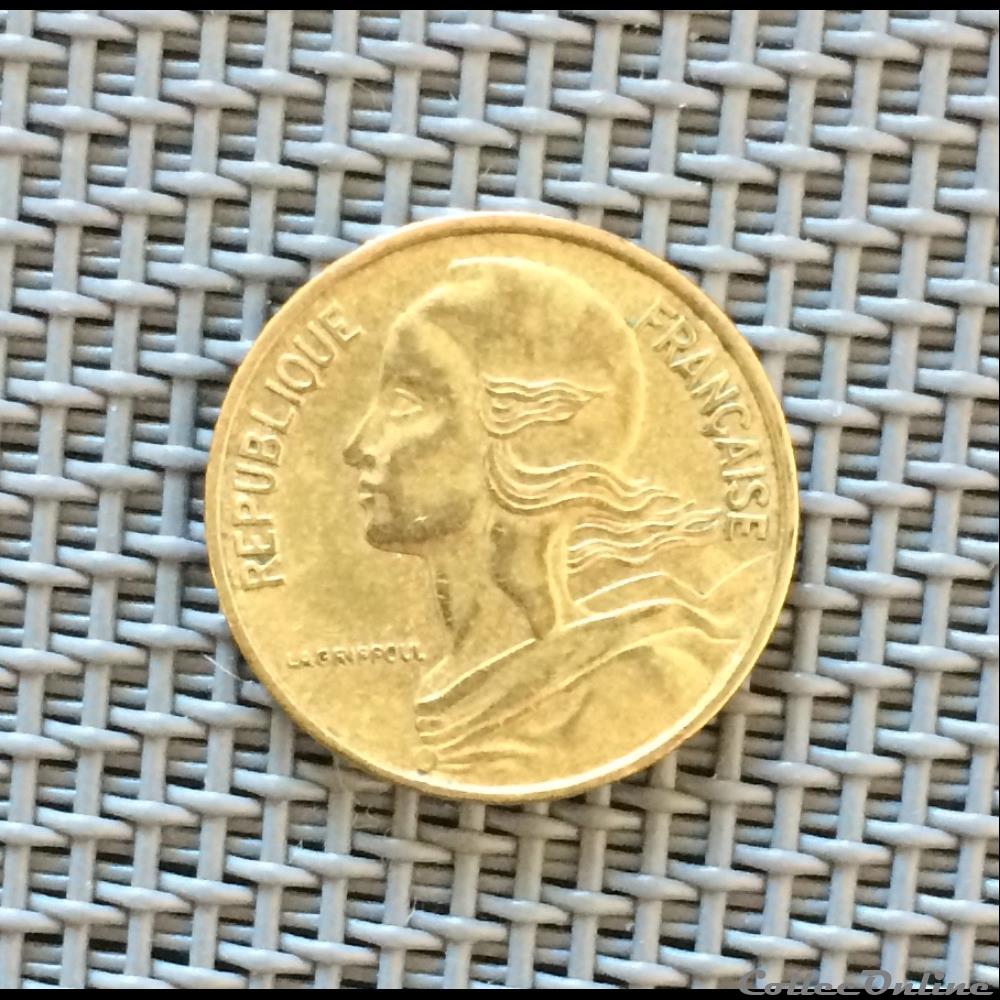 monnaie france moderne 5 centimes 1971 marianne