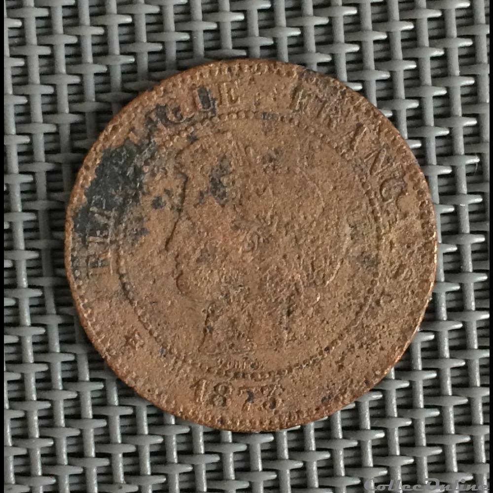 5 centimes 1873 A cérès monnaie france moderne 5 centimes 1873 a ceres