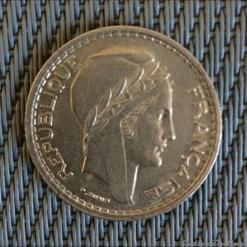 monnaie france moderne 10 francs 1948 turin petite tete