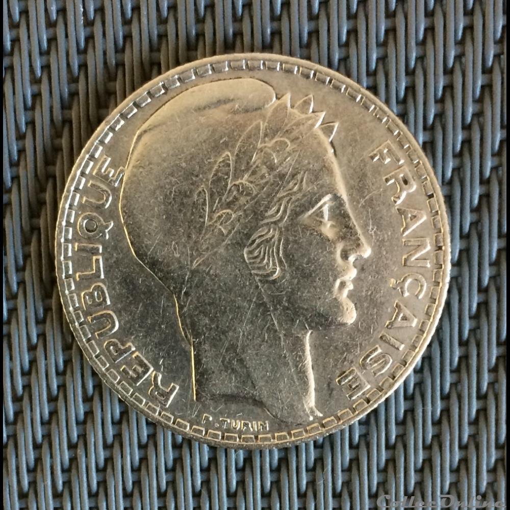 10 francs 1934 Turin (3 ouvert) monnaie france moderne 10 francs 1934 turin 3 ouvert