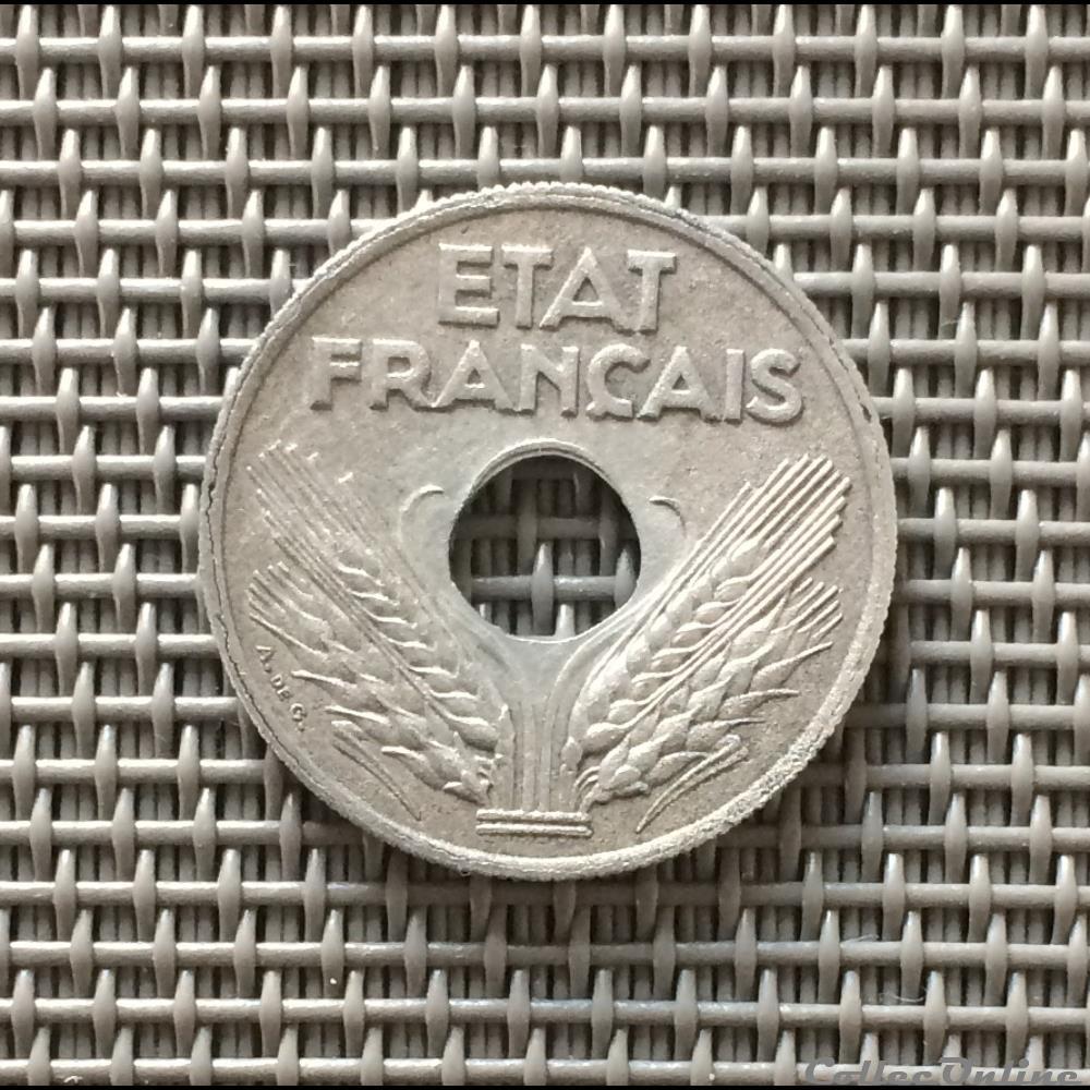 10 centimes 1943 état francais flanc épais monnaie france moderne 10 centimes 1943 etat francais flanc epais