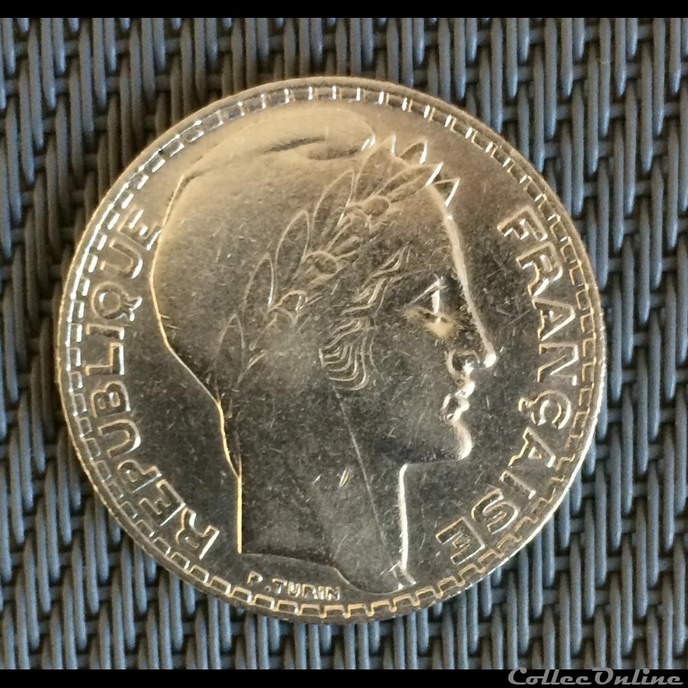 10 francs 1933 Turin monnaie france moderne 10 francs 1933 turin