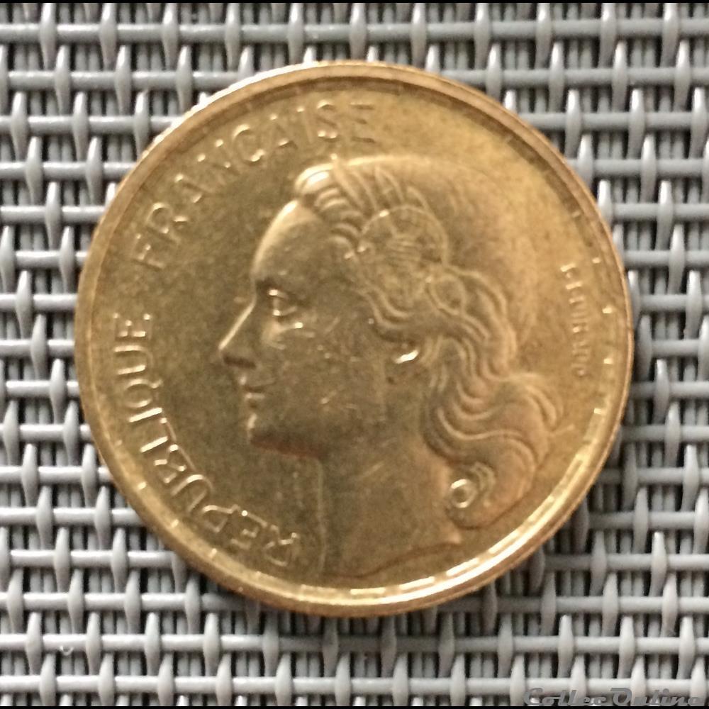 20 francs 1950 initiale G 4 plumes monnaie france moderne 20 francs 1950 initiale g 4 plumes