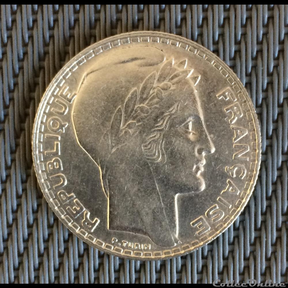 10 francs 1930 Turin monnaie france moderne 10 francs 1930 turin