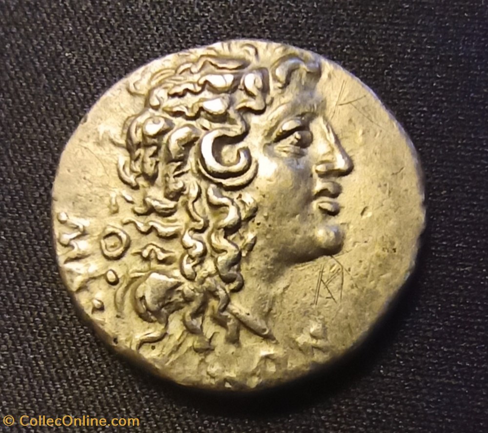 monnaies antiques grecques macedoine tetradrachme