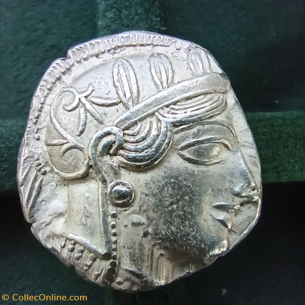 monnaies antiques grecques attique tetradrachme