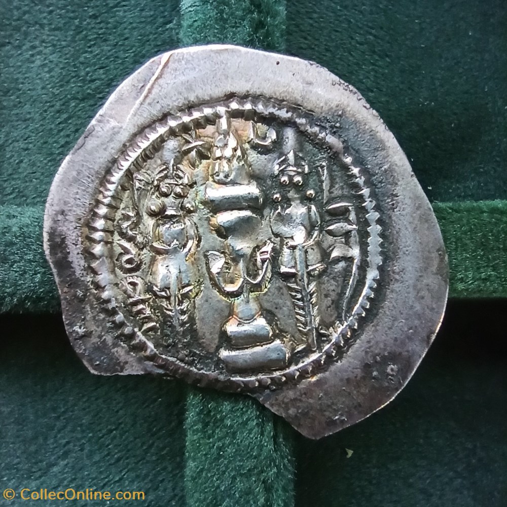 monnaies antiques moyen orient sassanide chosroes i