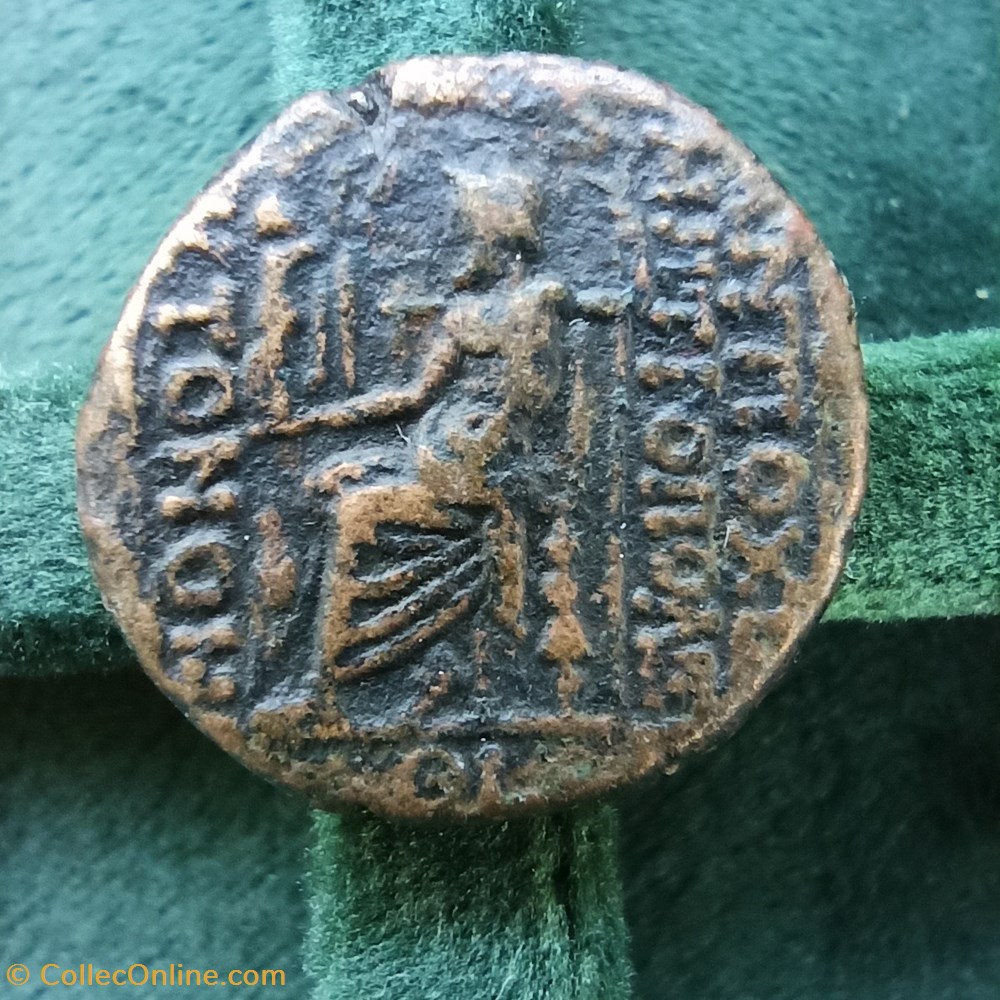 monnaies antiques a grecques seleucide bronze