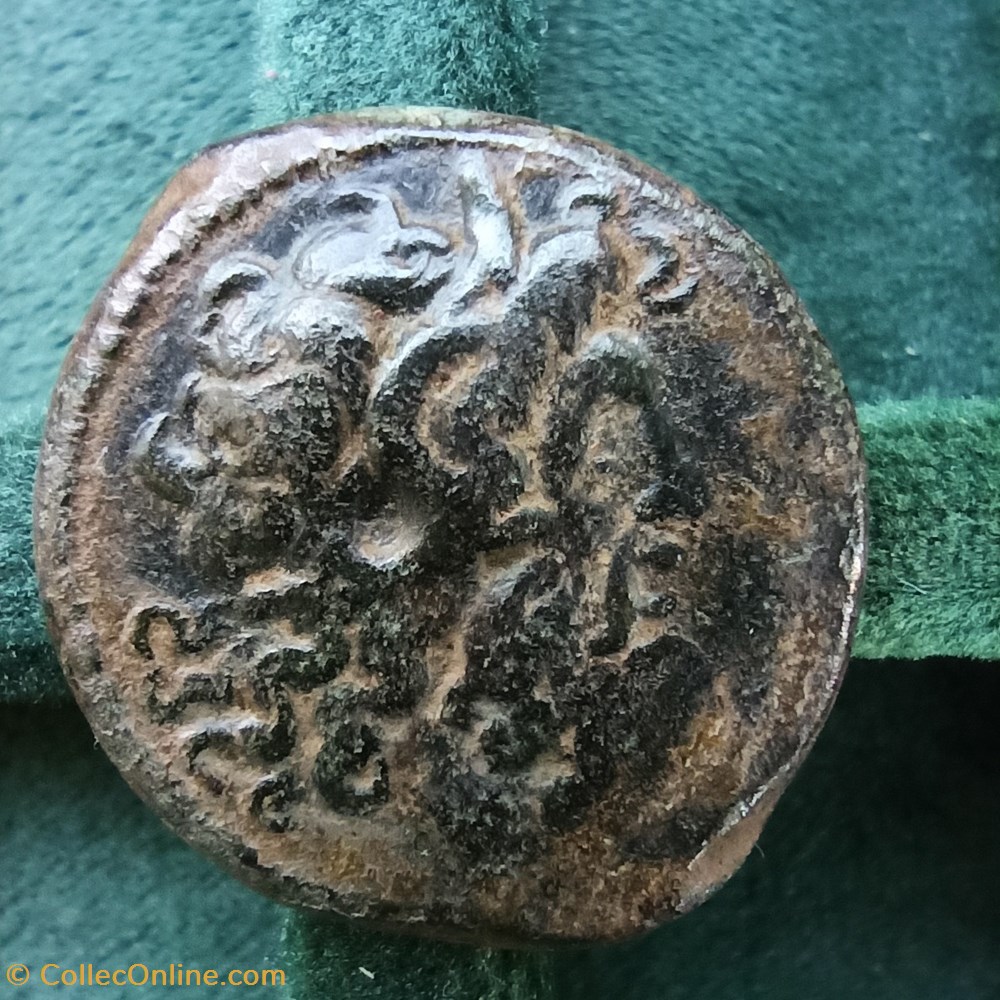 monnaies antiques grecques lagide obole bronze