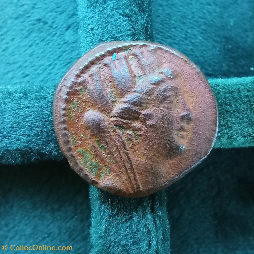 monnaies antiques a grecques seleucide demi unite ou unite