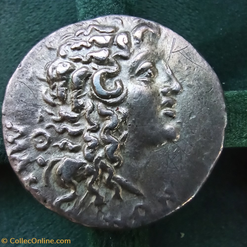 monnaies antiques grecques macedoine tetradrachme