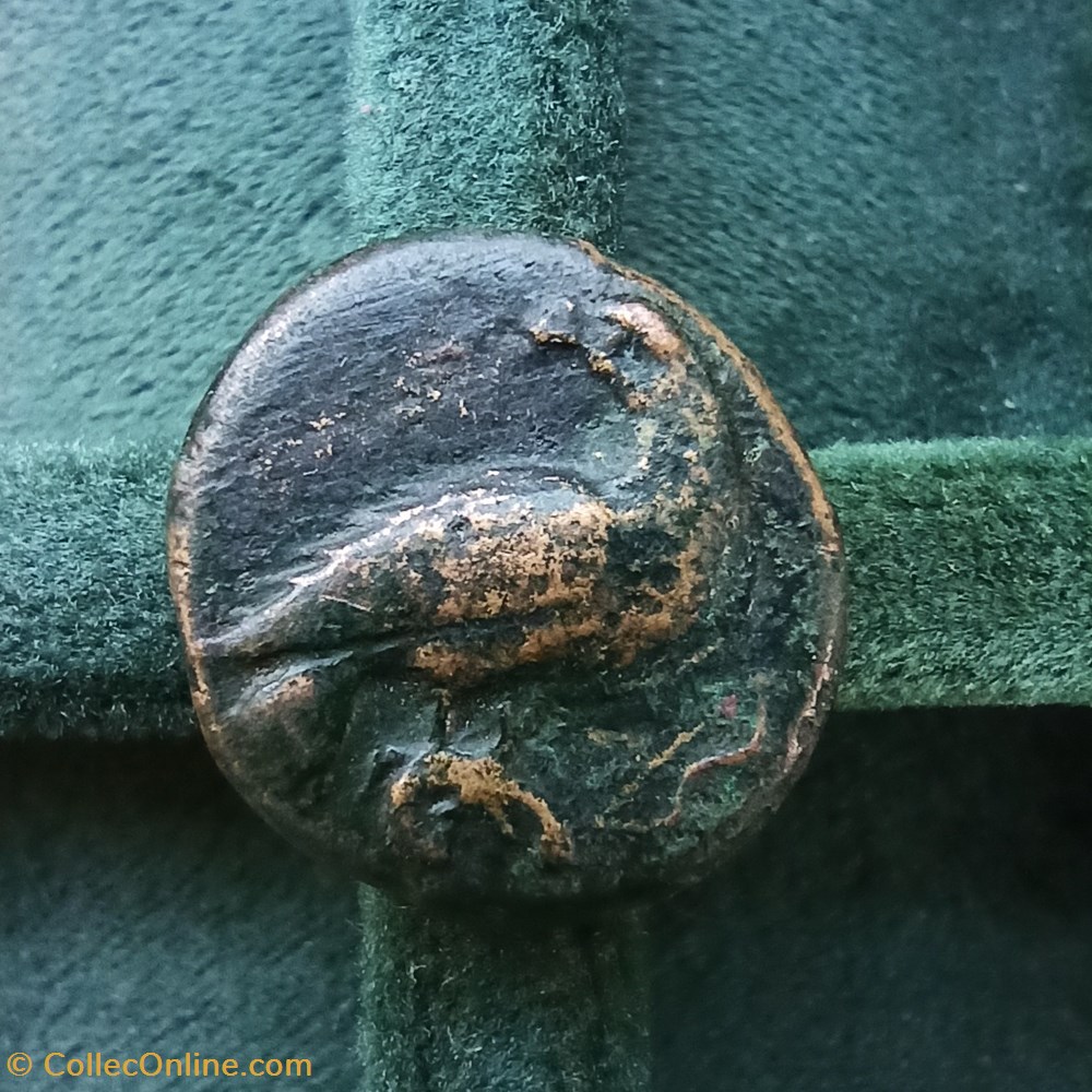 monnaies antiques a grecques kroton bronze