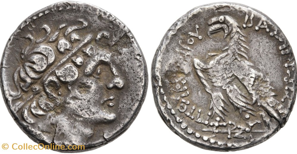 monnaies antiques grecques lagide didrachme