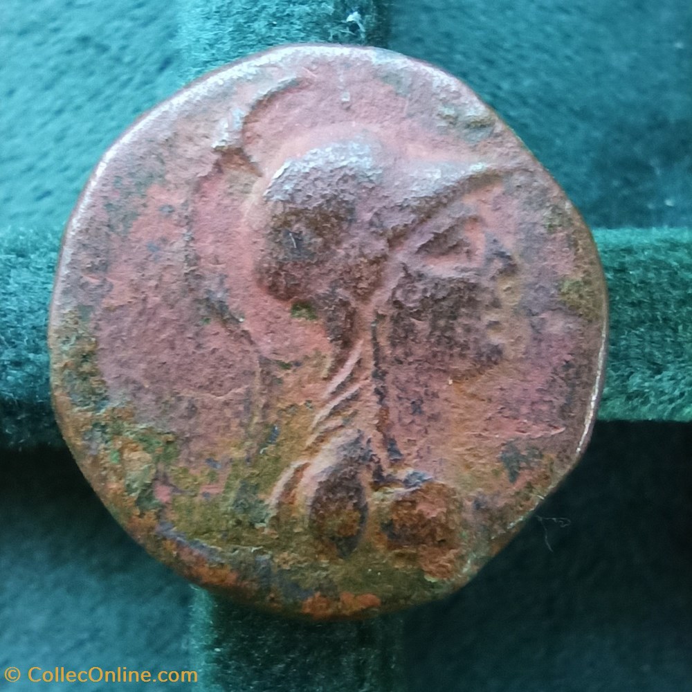 monnaies antiques a grecques seleucide bronze
