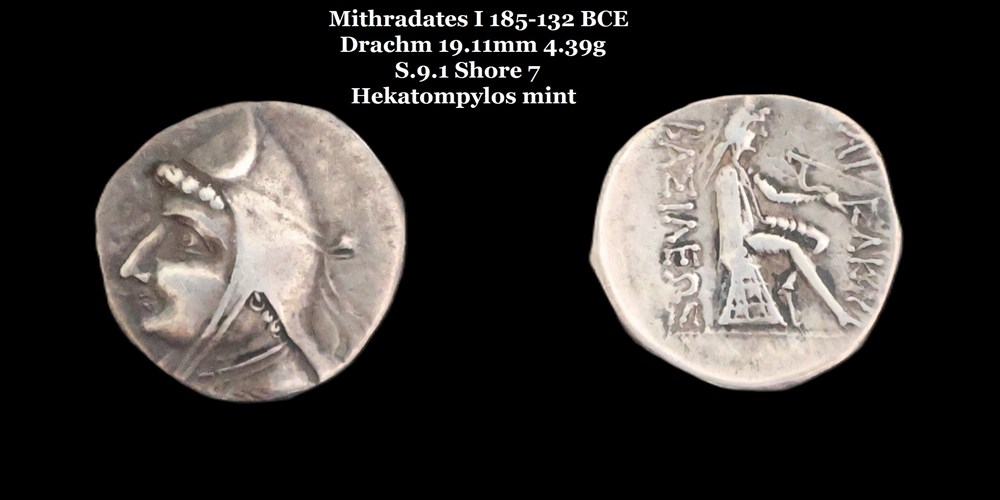 monnaies antiques moyen orient s 09 1 drachme mithradates i