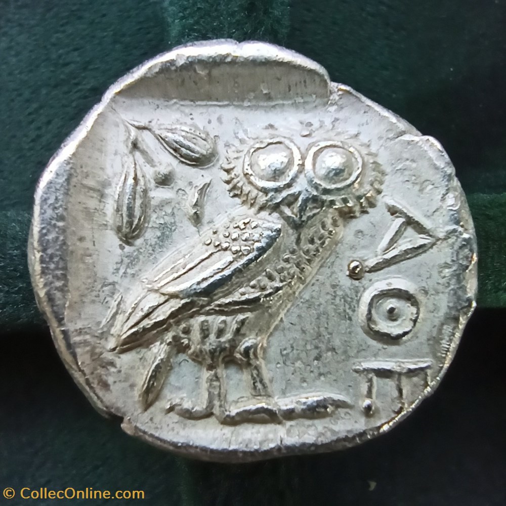 monnaies antiques grecques attique tetradrachme