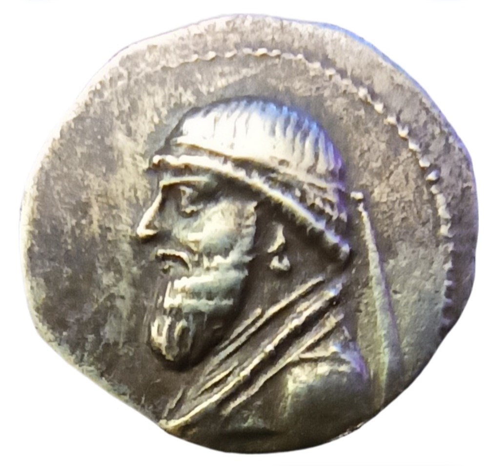 monnaies antiques moyen orient s 24 9 drachme mithradates ii