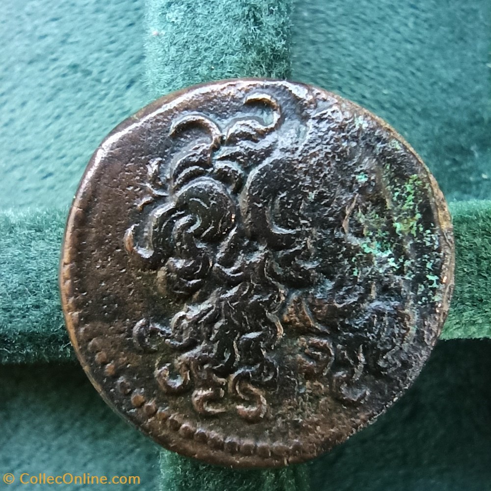 monnaies antiques grecques lagide bronze