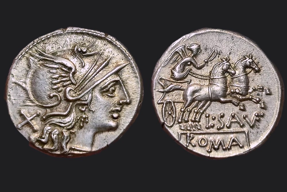 monnaies antiques romaines imperiales et republicaines saufeia denier
