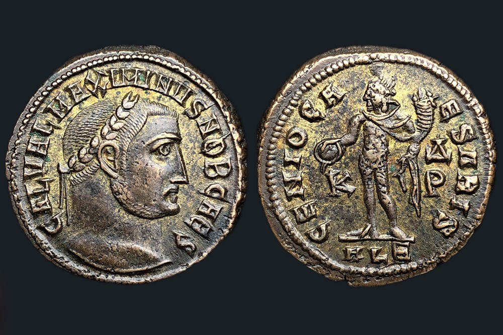 Maximin II Daïa - Follis monnaies antiques romaines imperiales et republicaines maximin ii daia follis