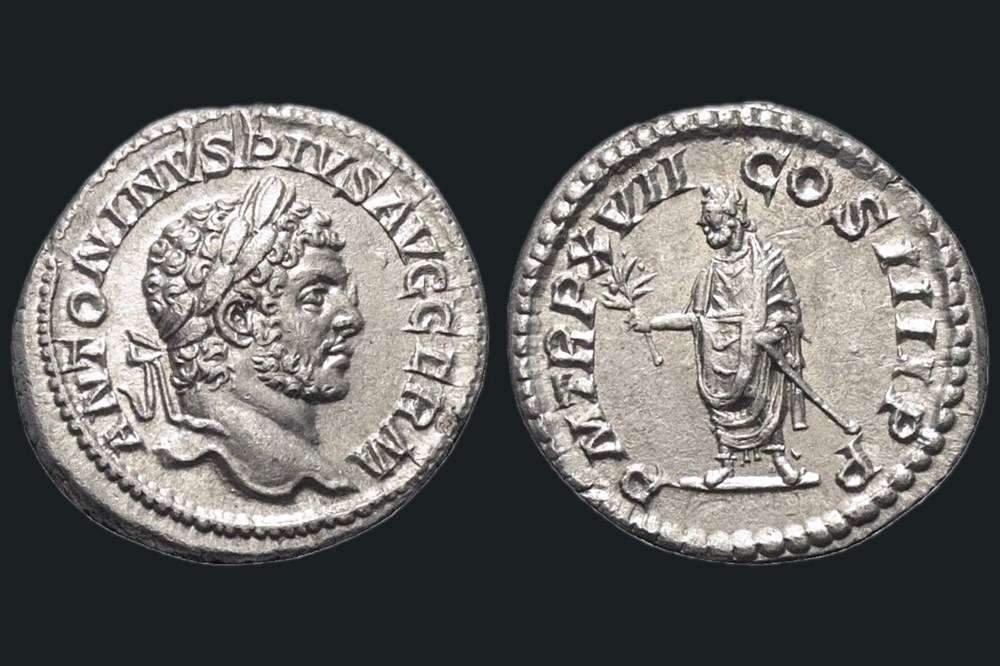 Caracalla - Denier monnaies antiques romaines imperiales et republicaines caracalla denier