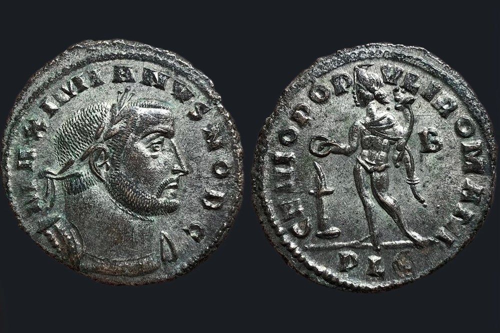 Galère - Follis monnaies antiques romaines imperiales et republicaines galere follis