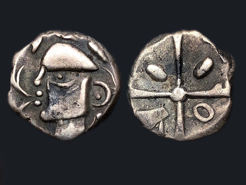 Volques Tectosages - Drachme monnaies antiques celtes volques tectosages drachme